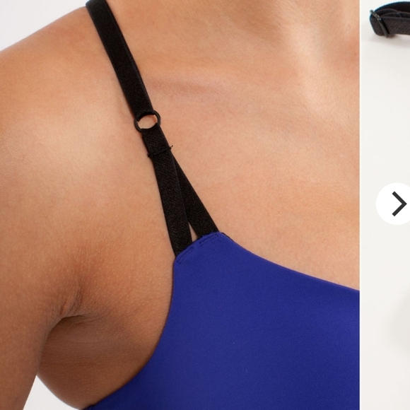 Lululemon It's Getting Hot in Here Bra Size 8 Blue - Picture 13 of 15